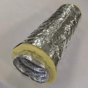 Silencieux de conduit flexible en aluminium <span class=keywords><strong>semi</strong></span>-rigide de qualité supérieure de 6 pouces pour la ventilation des gymnases afin de réduire le bruit - Product Image 6