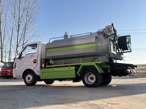 Camión Limpiador de Alcantarillado Manual Diésel Dongfeng Blue Plate 3+1 para Desobstrucción de Drenajes y Succión de Aguas Residuales - Suministro de Fábrica - Product Image 2