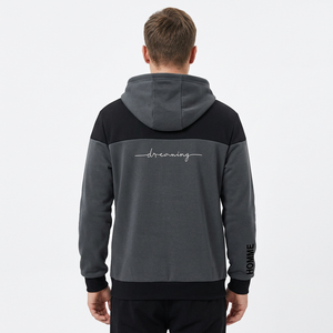 Men's High Quality 100% Cotton <b>Hoodie</b> Pants Set Autumn Winter Comfortable Loose Fit Custom Drawstring European <b>Large</b> Cartoon - Product Image 3