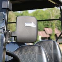 Moteur à courant alternatif électrique du chariot de golf 48v de buggy de golf de siège de l'aéroport chinois 4 avec le mètre professionnel