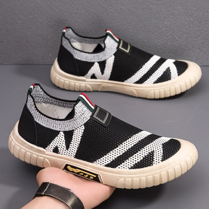 Zapatos Calcetín Sin Cordones de Malla Transpirable para Hombre, Colección Verano 2025 - Product Image 1