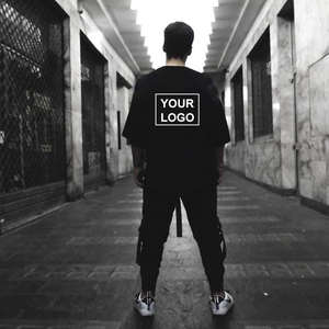 <span class=keywords><strong>Design</strong></span> originale personalizzato per creare il tuo Logo t-shirt traspirante in cotone 95% da uomo di grandi dimensioni stampata con testo - Product Image 3