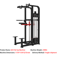 Machine de musculation commerciale à charge libre de type Hummer, intégrant Squat, High Lat Pulldown et Fly, pour studio de fitness