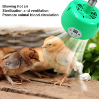 Vente chaude Incubation chauffage E27 support de lampe AC220V 300W lampe chauffante réchauffement oiseau élevage ampoule ferme Animal lumière chaude