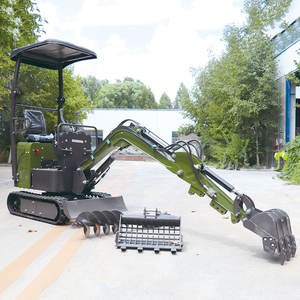 Mini Excavadora de 1 Tonelada, Pequeña Excavadora de Orugas Compacta para Jardín, Granja y Construcción, Motor y Bomba Koop, Fábrica OEM/ODM - Product Image 4