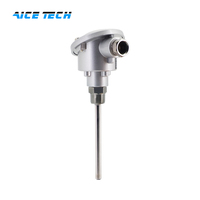 AICE TECH High Temperature Infrared Thermometer 4-20mA RTD PT100 Industrial Liquid Temperature Sensor Water Fuel Tank OEM/ODM