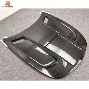 Capó Delantero de Fibra de Carbono Estilo Black Series para Mercedes Benz AMG GT GTC GTS 2015-2018, Cubierta del Motor, Piezas de Automóvil - Product Image 2