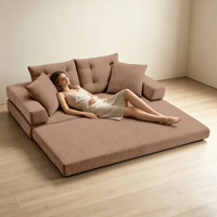 Canapé-lit pliable personnalisé en mousse haute densité compressée sous vide, confortable pour la sieste au bureau