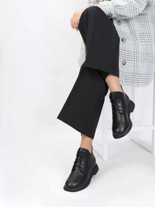 Casual Fashion <strong>Genuine</strong> <strong>Leather</strong> <strong>Women's</strong> Autumn and Winter Short <strong>Boots</strong>, Slip-resistant, Lightweight, Customizable Footwear. - Product Image 6