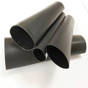 Tube thermorétractable noir à paroi moyenne avec adhésif, haute expansion, isolation basse tension 600V, gaine isolante KHA3-H - Product Image 1