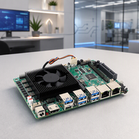 Ordinateur industriel sans ventilateur à carte mère unique avec processeur Intel Bay Trail LGA, DDR4 4 Go, SATA 2.0, 3,5 pouces, pour applications portables