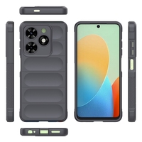 Coque Arrière de Protection Antichoc en Silicone TPU Souple et PC pour Tecno Pop 8 Spark 20C Spark Go 2024 Hot40