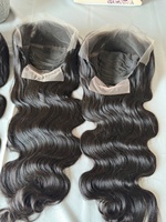 Perruques brésiliennes vierges non traitées en cheveux humains, avec dentelle HD, ondulées, 13*4, densité 180%, qualité supérieure, sans colle, Lishahair