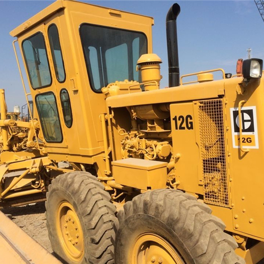 Niveleuse JOAL 1/50 Caterpillar 12G - Chantier Jaune - Réf 217 - Bon état