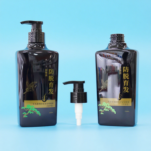 Hot bán 500ml chai PET với bơm cao cấp sang trọng thiết kế dầu gội trang điểm mặt nạ bao bì cho kem lotion Gel tắm - Product Image 6