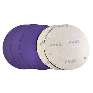 Công Cụ Mài Mòn P400 Cát Đĩa Giấy 150Mm 6Inch Màu Tím Sanding Đĩa Giấy Cho Mài Và Đánh Bóng Sơn Ướt Và Dầu Gỗ - Product Image 1