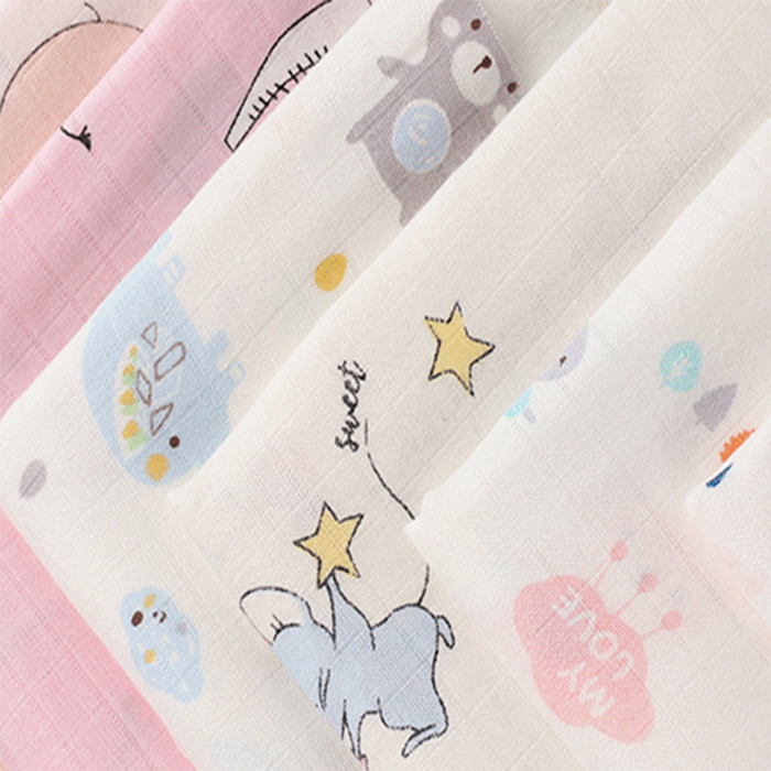 Bamboo Cotton Organic French Terry Fabric for Baby Clothes