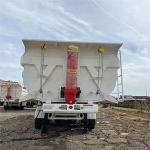 Remorque benne basculante arrière en U à 3, 4 ou 5 essieux, capacité 40, 60 ou 70 tonnes, pour camion semi-remorque, à vendre - Fournisseur d'usine - Product Image 6