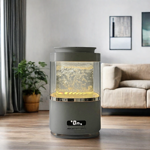 Humidificador de niebla caliente eléctrico estilo coreano 3L dispositivo humidificador desinfectante hogar Hotel 24 horas vidrio dormitorio único - Product Image 3