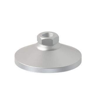 Pieds réglables Misumi M14, filetage interne 17 mm, acier au carbone nickelé, vente directe d'usine - Product Image 2