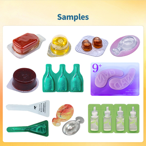 DPP 260 Automatic Bee Honey Chocolate Jam Butter Blister Packing Machine and <b>Tablet</b> Capsule Blister Packaging Machine - Product Image 2