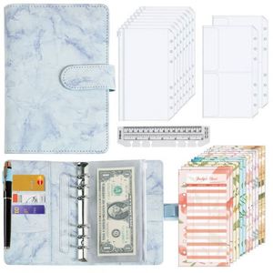 Custom Pu Leather Zipper Binder Cash Budget Book Planner Organizer Travelers <b>Journal</b> Notebook - Product Image 3