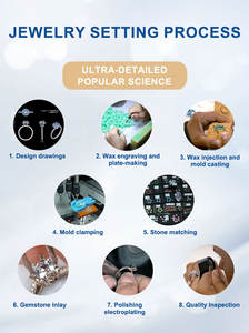 Anillo de Joyería Personalizado Goldleaf, Plata S925, Moissanita Corte Redondo, 1ct 2ct 3ct, D VVS - Product Image 6