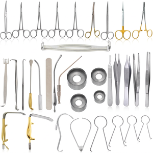 Juego de instrumentos quirúrgicos de reducción de senos de alta calidad, 36 Uds., equipo de remodelación de senos, herramientas de Cirugía de mamoplastia, aprobado por la CE - Product Image 1