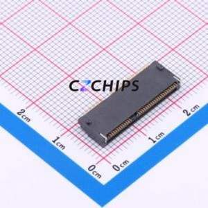 PCIE-67C32H Hard Drive Connector (SAS/SATA/M.2) SMD Connector M.2-M Key Female 67P Horizontal Mount - Product Image 2