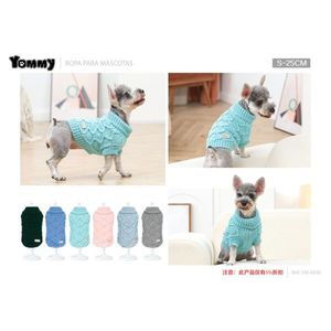 Pull en tricot pour animaux de compagnie Yommy XL 40 cm pour petits chiens, vêtements chauds d'hiver - Product Image 4