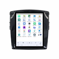Écran vertical Android IPS pour Mitsubishi Pajero V93/V97/V98 2007-2020, navigation intelligente compatible avec le tableau de bord