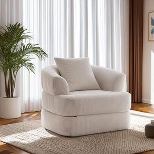 Canapé-lit minimaliste extensible en tissu pour la maison et l'hôtellerie, fabricant sur mesure Shunde - Product Image 4