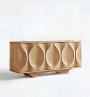 Meuble de rangement pour chaussures de style médiéval en bois de frêne blanc, mobile, pour salon et entrée, avec design intégré en bois massif