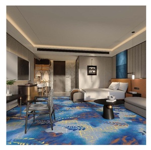 Nhà Máy Truyền Thống Hoa Tùy Chỉnh Sang Trọng Thảm Cuộn Cho Khách Sạn Mùa Đông Bán Buôn Mềm Lớn Tường Để Tường Tapis Cho Phòng Khách - Product Image 3