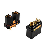 Connecteur QS10-S, prise à courant élevé, broches de signal à contact à balle pour batterie RC, ESC, et câble d'alimentation – Lot de consolidateurs