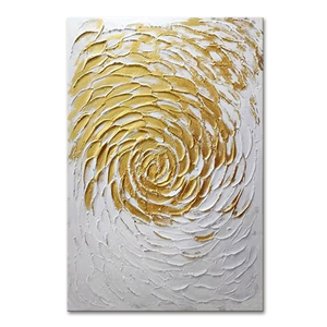 Arte de pared moderno personalizado al por mayor 100% pintura al óleo hecha a mano en lienzo de textura gruesa <span class=keywords><strong>cuadro</strong></span> abstracto para decoración de hotel Dafen - Product Image 1