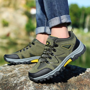 A06 Chaussures de randonnée basses en daim pour hommes, modèle 2026, pour le trekking et les activités sportives de plein air, grandes tailles - Product Image 4