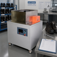 Testeur de résistance à l'eau pour chaussures entières, testeur de pénétration d'eau pour chaussures imperméables, SATRA TM77 EN ISO 20344