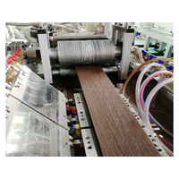 Maquinaria de madera plástica/máquina de fabricación de madera plástica/máquina de extrusión wpc