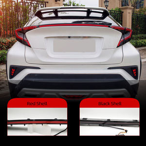 ไฟท้ายกันชนท้ายรถสำหรับ Toyota <span class=keywords><strong>CHR</strong></span> 2016 2017 2018 <span class=keywords><strong>2019</strong></span>ไฟ LED โคมไฟเบรคสะท้อนแสงด้านหลังไฟตัดหมอก - Product Image 4