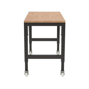 DB 48 "ม้านั่งทำงานปรับได้สำหรับงานหนักโต๊ะในร้านค้าไม้ยางพาราพร้อมล้อโลหะ2000 - Product Image 4