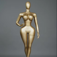 Mannequin grandeur nature pour adulte, en plastique, détachable et librement ajustable pour le positionnement