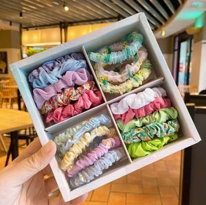 YANE français élégant élastique cheveux chouchous avec dentelle femmes couture cheveux accessoires - Product Image 6