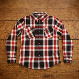 <b>Men</b> Plaid Printed Breathable <b>Flannel</b> <b>Shirt</b> Long Sleeve Autumn Cotton Button-Up Top - Product Image 2