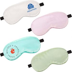 Customized Silk Adjustable Eye Mask, <b>Light</b>-blocking and Non-pressing Travel and <b>Sleeping</b> Eye Mask, Personalized Business Gift - Product Image 2
