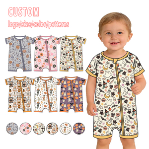 Özel Yüksek Kaliteli Yeni 2 Parçalı Salon Takımı Kısa İlkbahar Yaz Bambu Bebek Pijama Takımı Bambu Bebek Kıyafetleri - Product Image 3