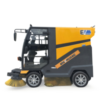Balayeuse de voirie électrique industrielle C210 pour le nettoyage des routes, des parcs, des usines et des sols extérieurs