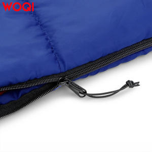 Saco de Dormir Woqi Tipo Sobre, Longitud Estándar, Azul, para Adultos, 3 Estaciones, Poliéster Transpirable, Ecológico, para Campamento, Viajes, Senderismo - Product Image 2