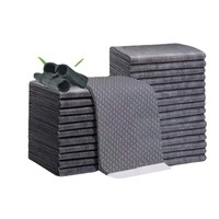 Vente en gros de coussinets absorbants jetables pour chiens, en charbon de bambou, épaissis, à forte absorption des odeurs, motif trèfle à quatre feuilles, pour post-opératoire