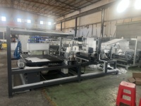 Machine automatique de fabrication de housses de coussins et d'oreillers de haute qualité MAPS PLC avec alimentation et couture 5-6 pièces/min